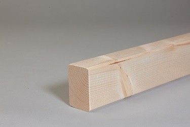 4 x 6 cm Konstruktionsvollholz (KVH) NSi Fichte