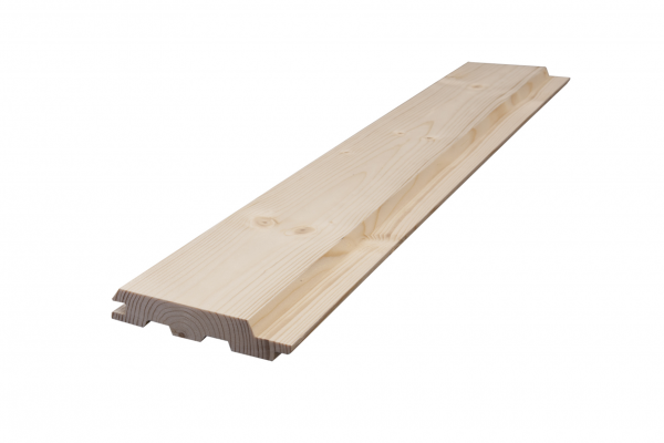 Profilholz nord. Fichte 19 x 96 mm Schattennut