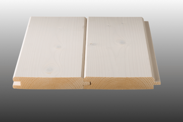 Profilholz Fase weiß grundiert - Holzmarkt Wörlitz